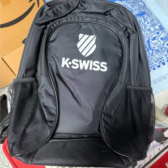 K-Swiss Pickleball backpack 2 black - Picture 3 of 4